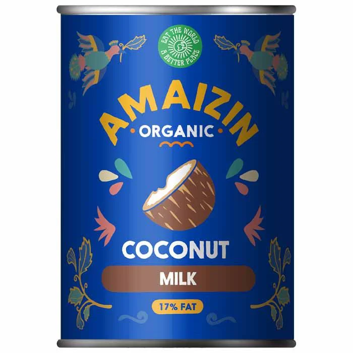 Lapte de Cocos pentru Gătit BIO – Amaizin, 500ml - imagine 2
