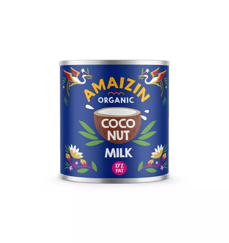 Lapte de Cocos pentru Gătit BIO – Amaizin, 200ml - imagine 2