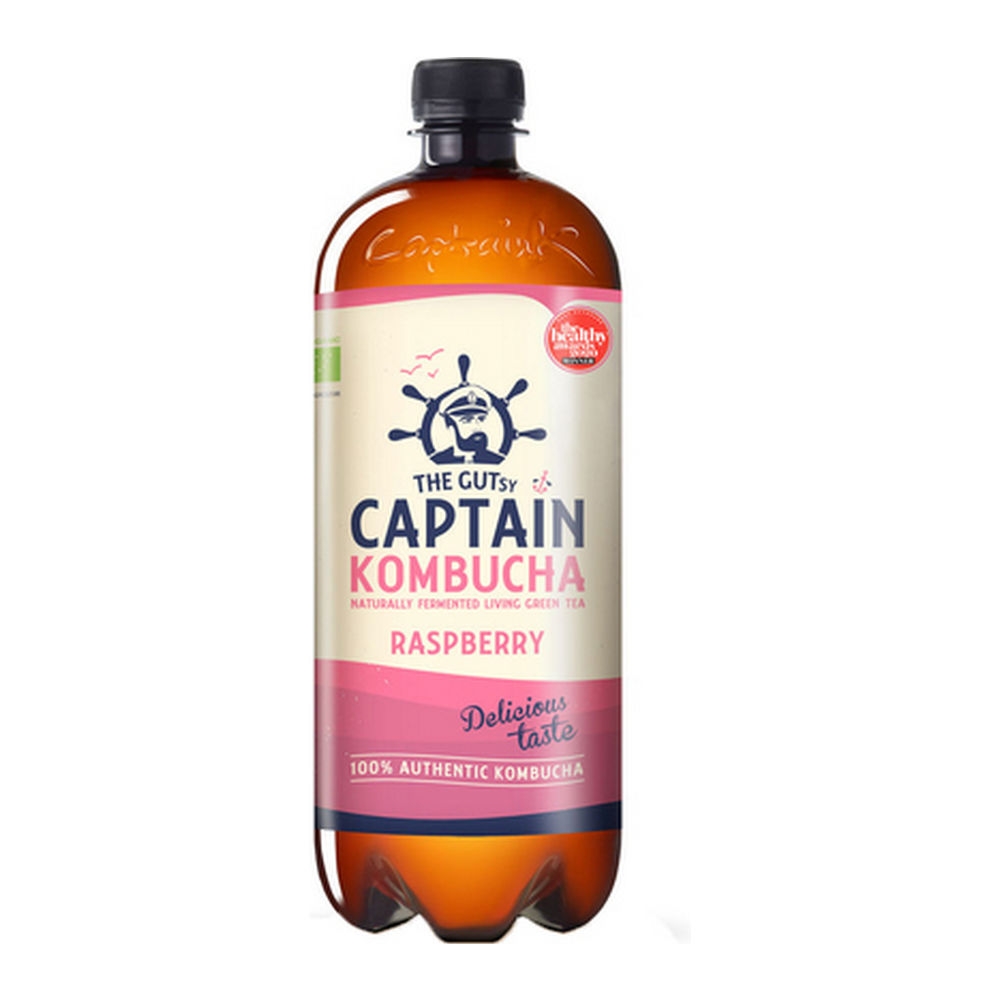 Kombucha Zmeură ECO, 1000ml - imagine 2