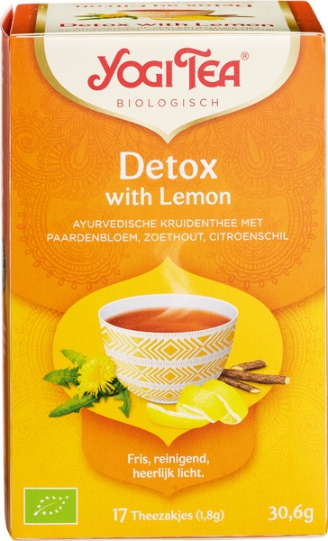Ceai Detox cu Lămâie, Păpădie și Ghimbir ECO - imagine 2