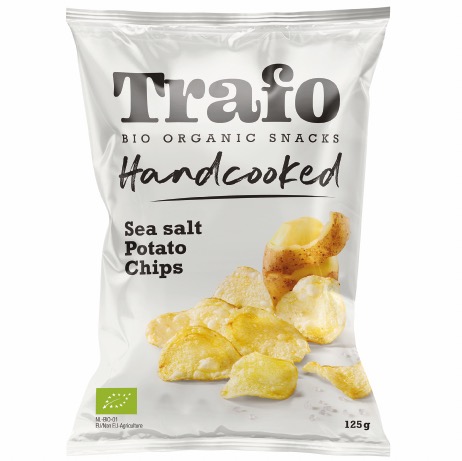 Chipsuri de Cartofi cu Sare de Mare ECO – Trafo, 125g - imagine 2