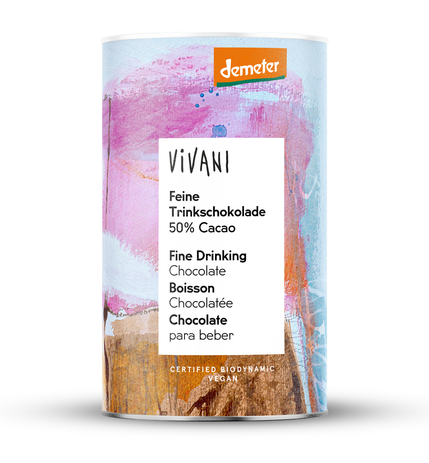 Ciocolată de Băut 50% ECO & Demeter, Vivani – 300g - imagine 2