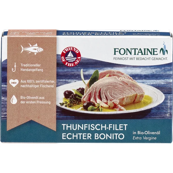 Conservă de Ton în Ulei de Măsline Bio, 120g - imagine 2