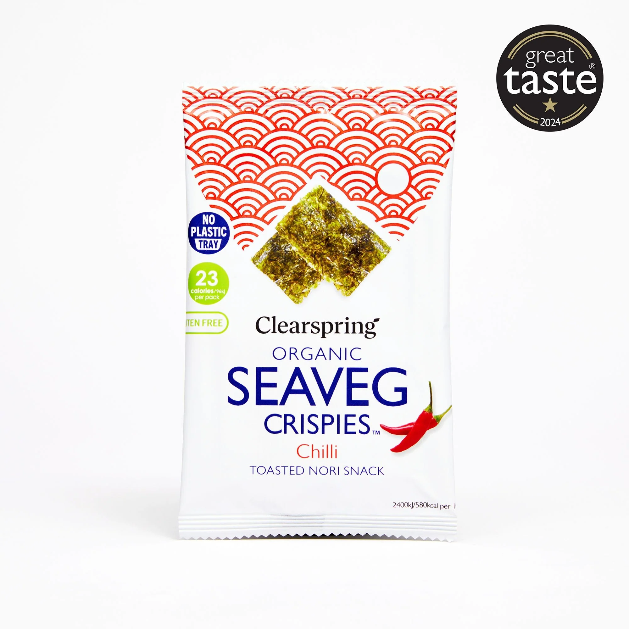 Chipsuri de Alge Nori cu Chilli ECO, 4g - imagine 2