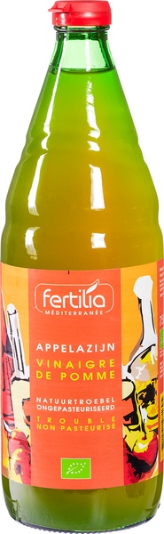 Oțet de Mere Nefiltrat, cu Maia ECO, Fertilia – 750ml - imagine 2