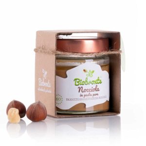 Pastă Pură de Alune de Pădure 100% ECO – BioBronte, 150g