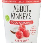 Alternativă Vegetală la Iaurt cu Zmeură, Cocos BIO – Abbot Kinney's, 350g