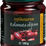 Măsline Kalamata fără Sâmburi ECO, 190g