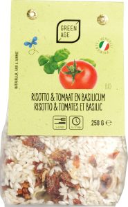 Risotto cu Roșii și Busuioc ECO, 250g