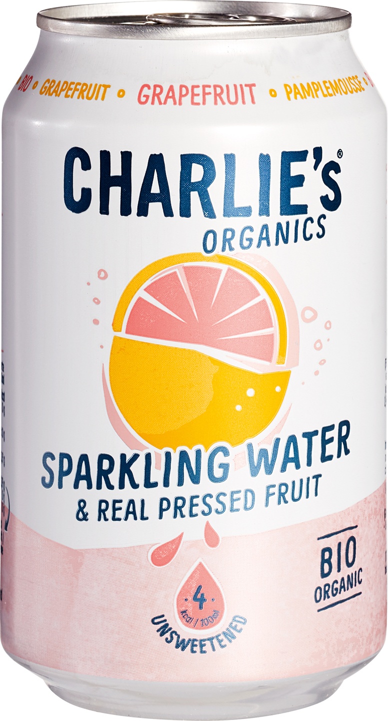 Apă Carbogazoasă ECO cu Suc Natural de Grapefruit, 330ml