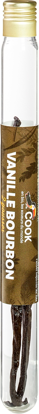 Batoane de Vanilie Bourbon BIO – Cook, 2 buc.