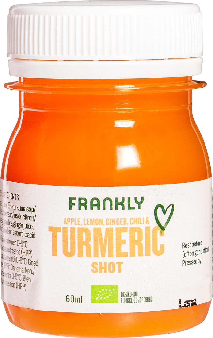 Shot cu Turmeric ECO – Frankly, 60ml
