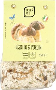 Risotto cu Ciuperci Porcini ECO – Green Age, 250g